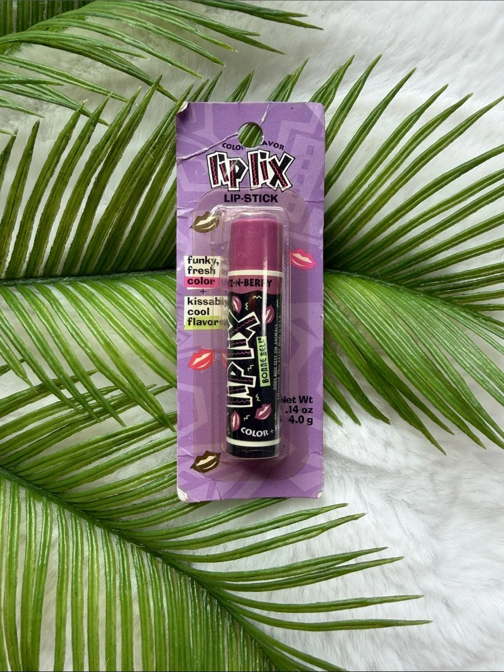 Vintage 90s 00s Y2K Bonnebell Lip Lix Lip Balm Boyz-N-Berry